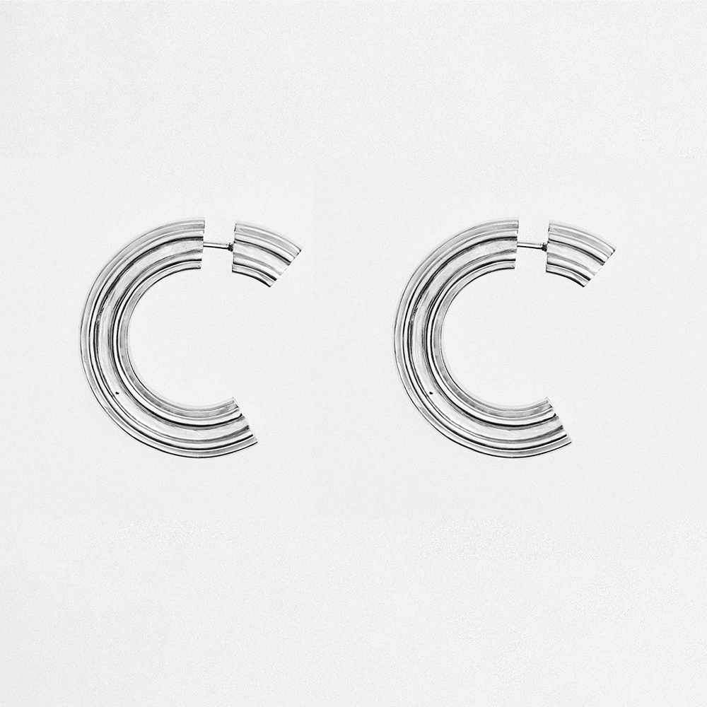 W-PROFILE EARRINGS